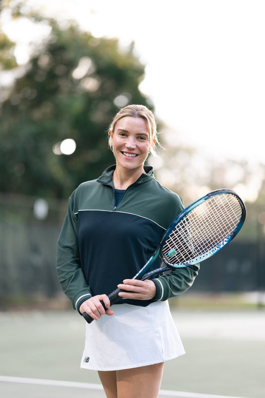 She Didn't Grow Up Playing Tennis. She Built a Brand Around It Anyway.