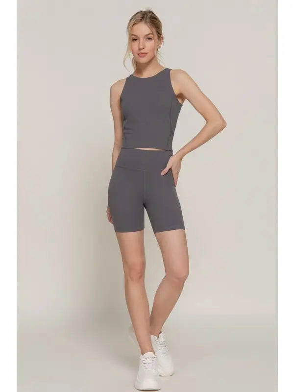 Sleek Performance Crop Tank