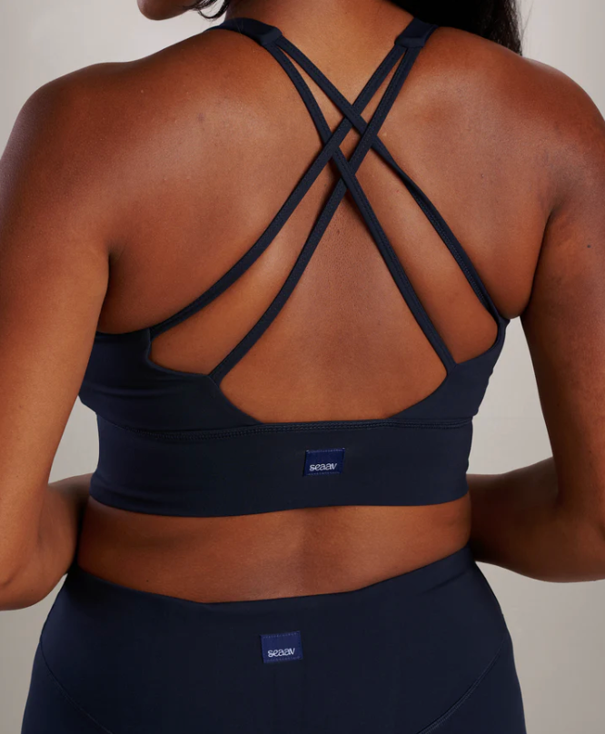 Seaav Shoreline Support Bra - Midnight Blue