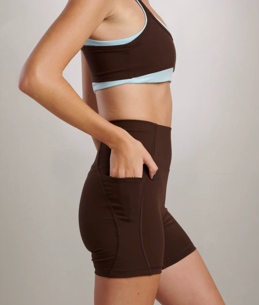 Seaav Seabreeze Short 5" - Coffee Bean